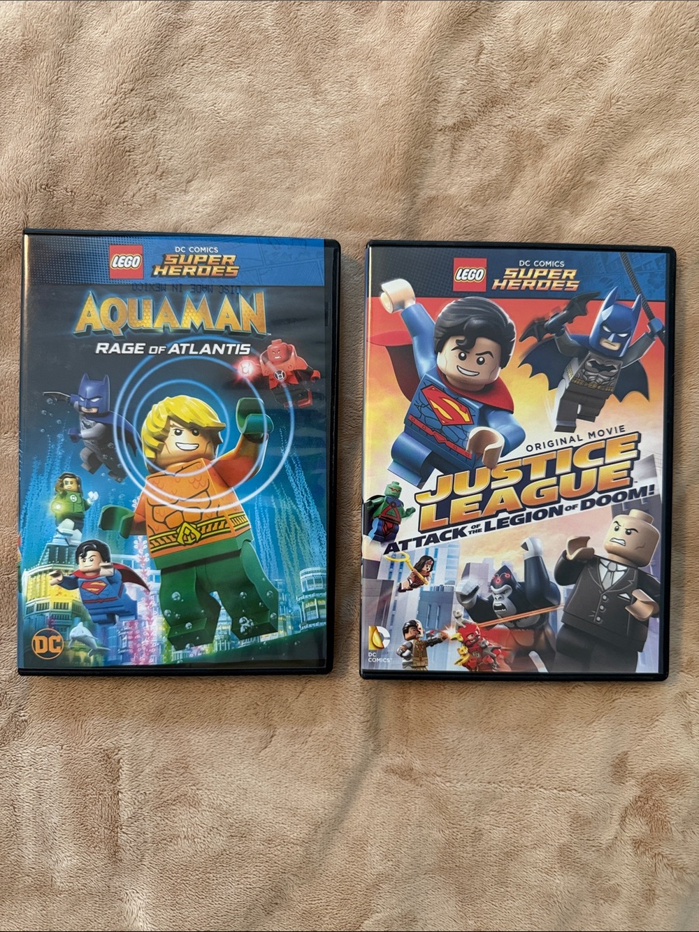 Lego DC Super Heroes DVDs